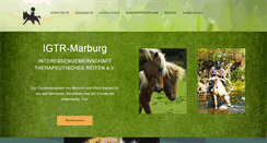 Desktop Screenshot of igtr-marburg.de